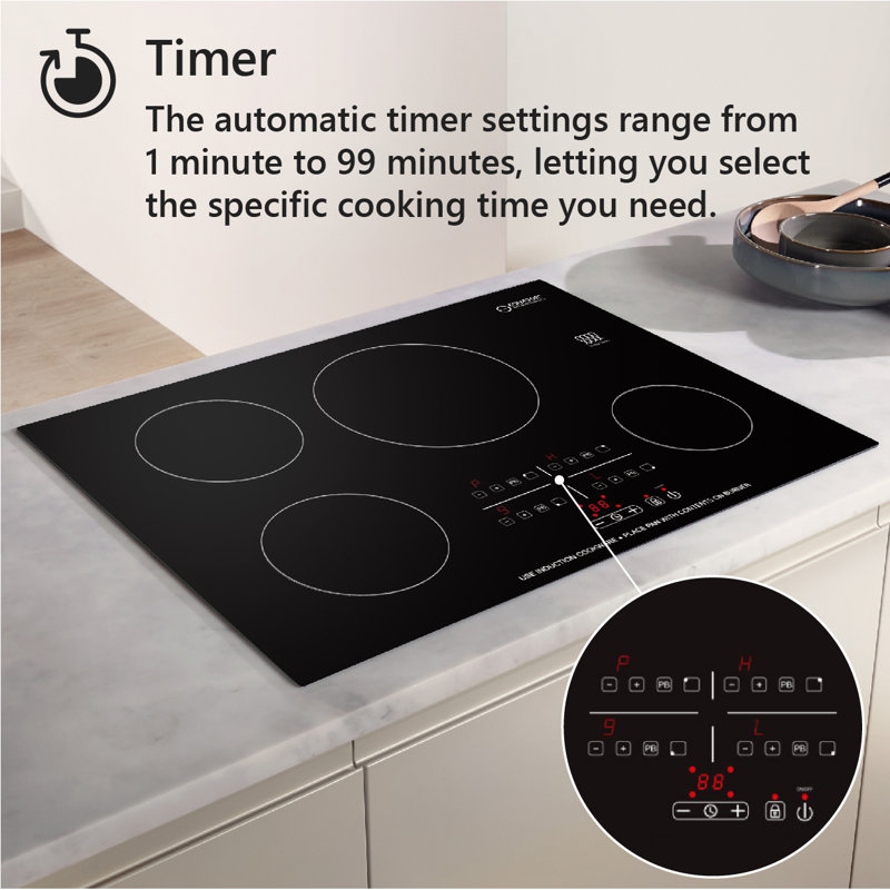 Equator 30" Builtin Induction Cooktop 220V with 4 Burner & Reviews